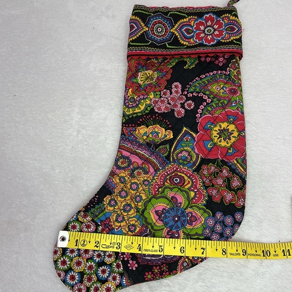 Vera Bradley Christmas Stocking Quilted Floral - Picture 7 of 7